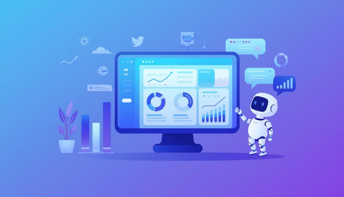 narzędzia ai do marketingu i sprzedaży – grafika przedstawiająca automatyzację marketingu